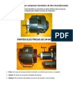 Pruebas Eléctricas de Un Compresor Hermético de Aire Acondicionado PDF