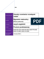 Zasady Oceniania Przykladowego Arkusza Cke Pozio 1 PDF