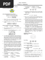 CE G2 Module No. 2 Trigonometry