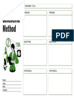 Scientific Method Worksheet PDF