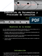 Unidad 02 - Recuperación de Información - Indexación de Documentos y Procesado de Consultas