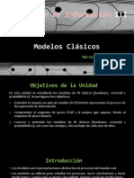 Unidad 03 - Recuperación de Información - Modelos Clásicos