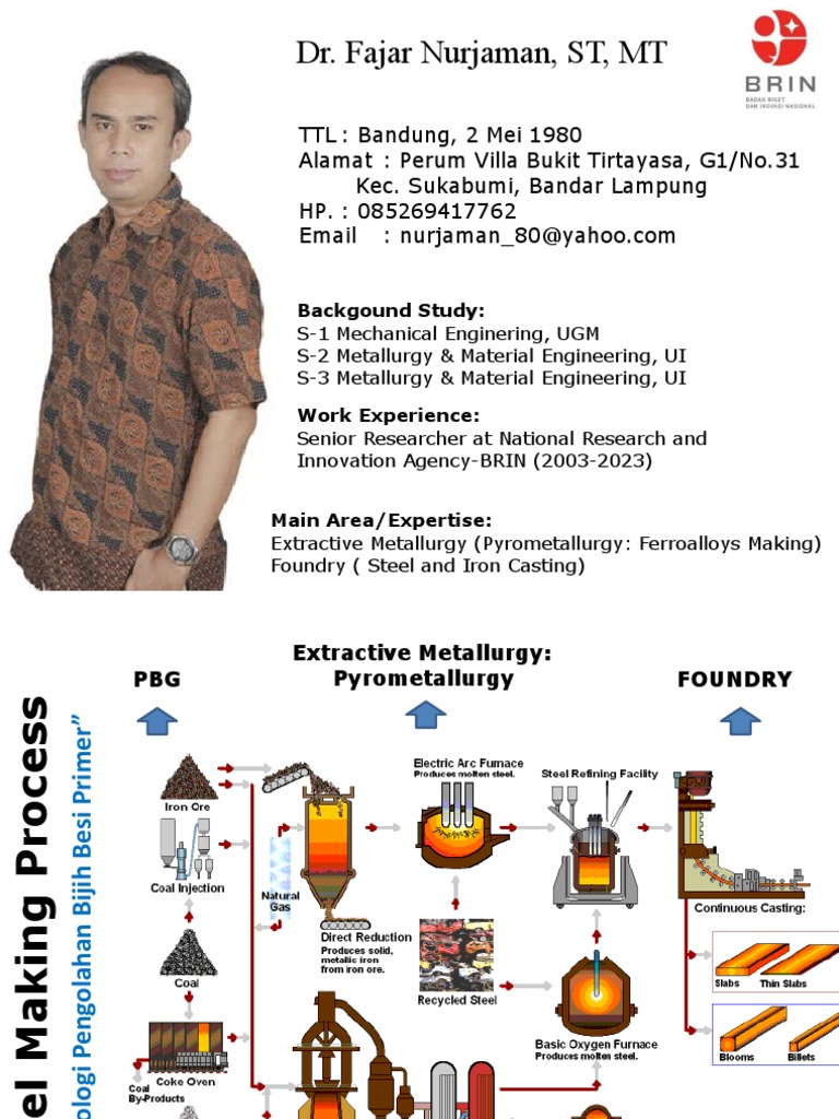 Pyrometallurgy Innovations by Fajar Nurjaman | PDF