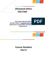 Professional Ethics HSS F343