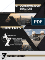 SPP Doc 205-Post-Construction Services