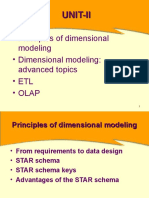 Principles of Dimensional Modeling - Dimensional Modeling: Advanced Topics - Etl - Olap