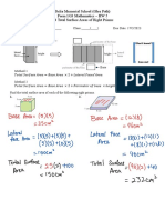 HW 5 - 5.4 Total Surface Areas of Right Prisms - Answers PDF