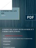 Communication Yr 9