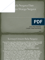 Konsep Bela Negara Secara Fisik dan Non-Fisik