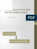 KONSEP DASAR PENILAIAN DALAM PEMBELAJARAN PPT Nurul Fadila Kel1