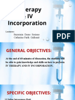 IV Therapy IV Incorporation NEW