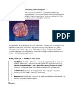 Síndrome dificultad respiratoria aguda (SDRA