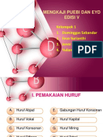 Kelompok 1 - Pemakaian Huruf (Kajian Puebi Dan Eyd V)