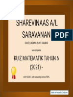 L SARAVANAN For KUIZ MATEMATIK TAHUN 6 (202 PDF