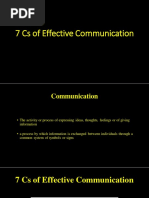 The 7C's of Effective Communication | PDF