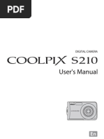 Download NIKON COOLPIX S210 by Svetlana Tikhonova SN63090158 doc pdf