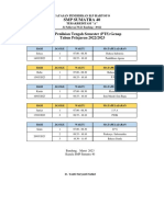 Jadwal PTS Genap PDF