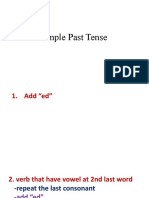 Simple Past Tense