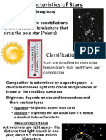 Characteristics and Classification of Stars