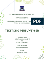 ALCAZAR PAGBASA Tekstong-Persuweysib