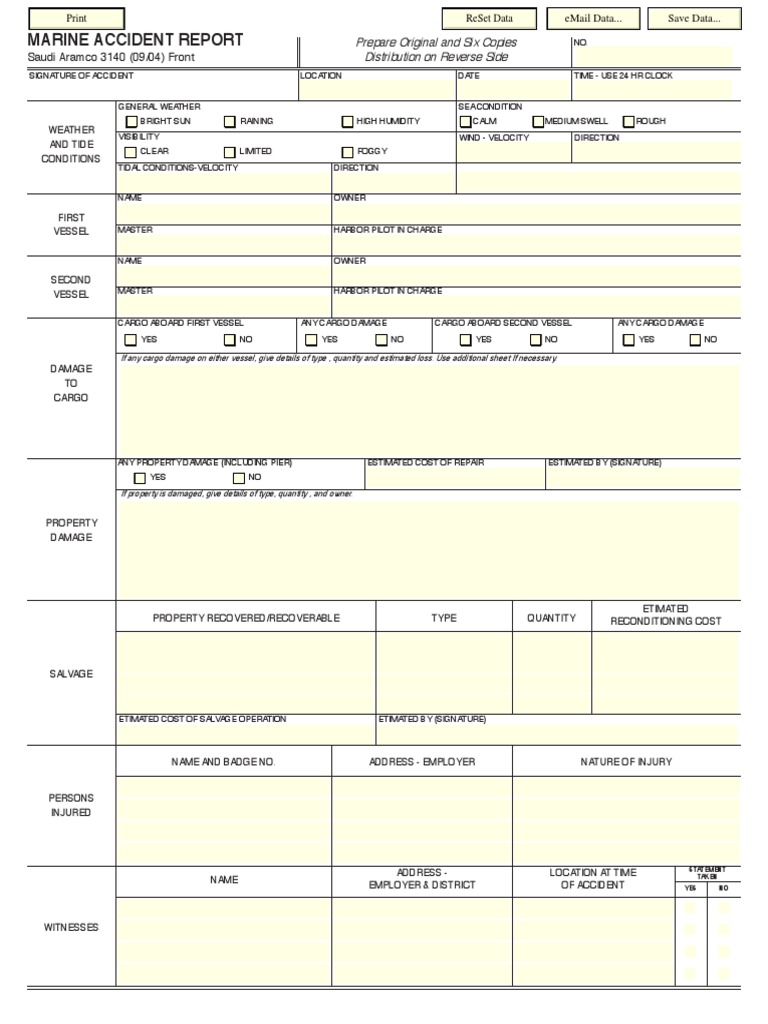 2.1.3 SA 3140 Marine Accident Report | PDF | Marine Salvage | Oceans