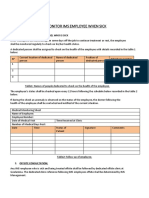 F-108 Procedure To Monitor Ims Employee When Sick PDF