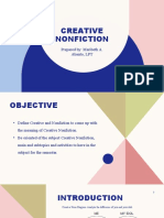 Introduction of Creative Nonfiction