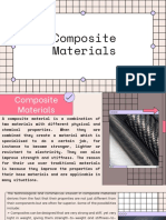 Lightweight Strong Materials: Composite Materials