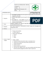 Sop Penggunaan Alat Single Use - Re Use