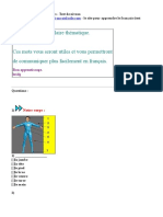 Vocabulaire Grands Débutants - Test de Niveau