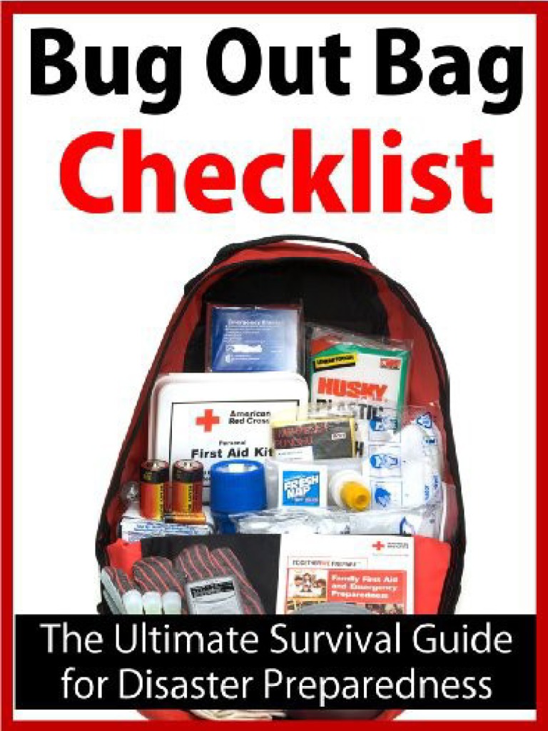 Bug Out Bag Checklist The Ultimate Survival Kit Contents Guide For ...