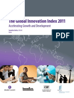 Global Innovation Index Rankings 2011