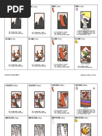 Chameleon - Finished Cards | PDF