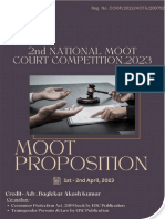 Moot Proposition 2nd FWS National Moot Court Competition 