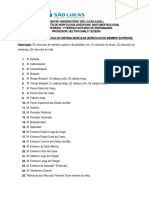 2 Roteiro de Aula Prática Sistema Mucular - Musculos Dos Membros Superiores - 2019.2