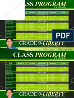 Class Program 2