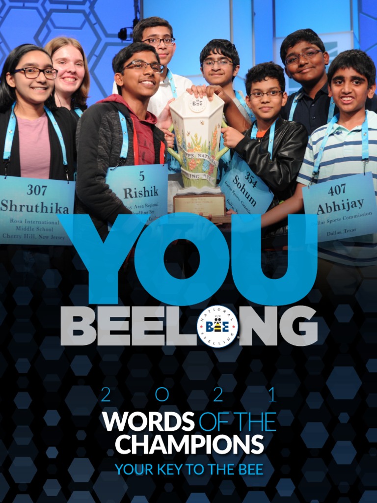 2021 Words of The Champions PDF