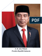 Foto Presiden, Wakil Dan Pancasila