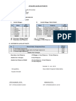 Analisis Alokasi Waktu 2018 - 2019