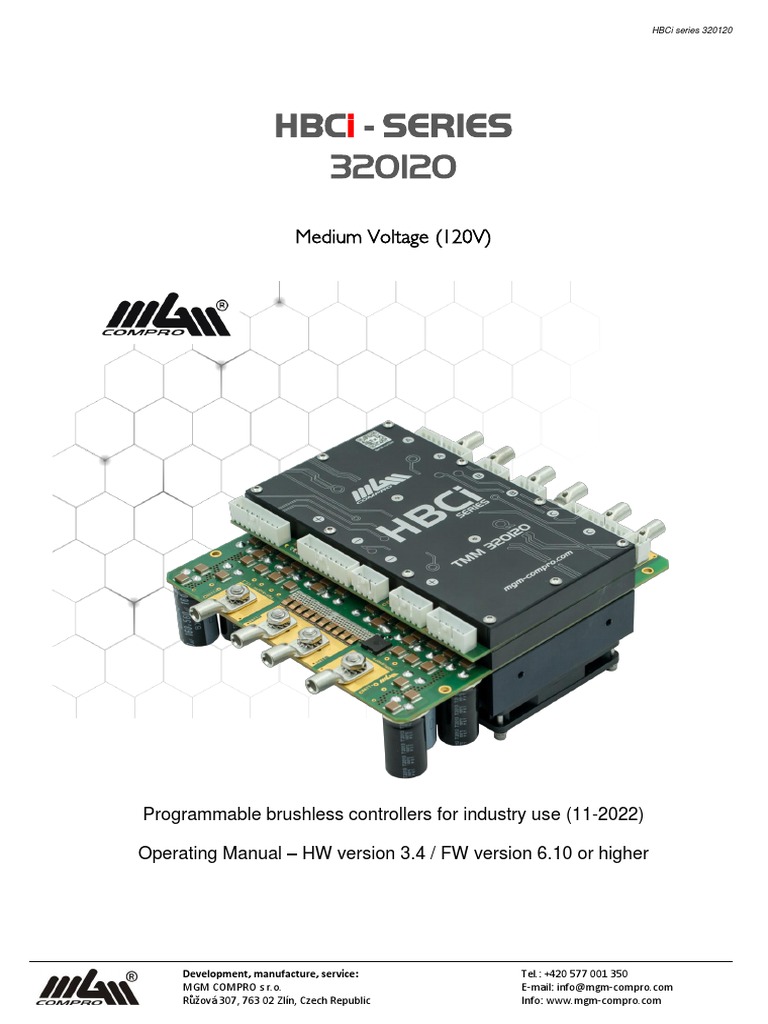 HBCi 320120 V34 PRELIMINARY F4 PDF | PDF | Electrical Connector | Screw