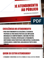 CURSO DE Atendimento Ao Público