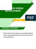 Issues On Human Development PDF