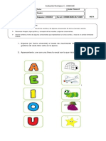 Evaluación Final - Lenguaje 1º Época 1 2023