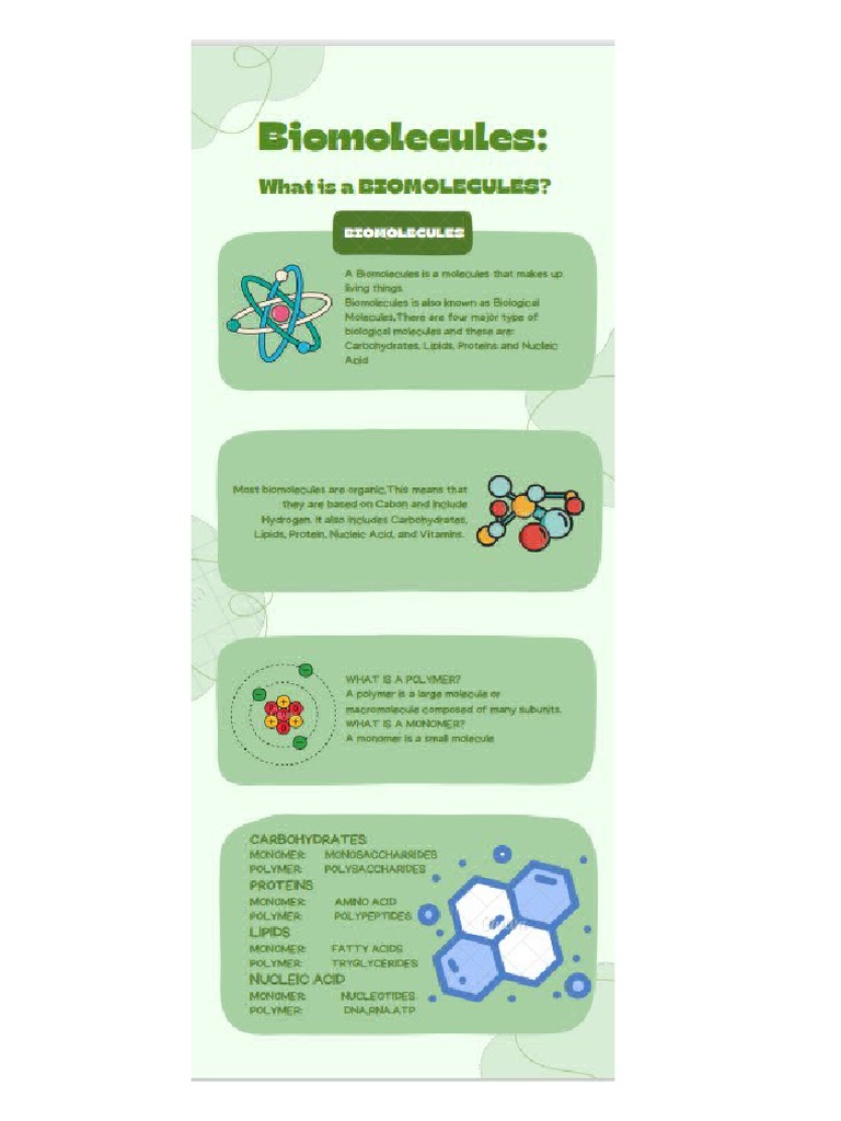 BIOMOLECULES | PDF