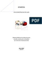 Estadística UNLu. Material didáctico edición 28