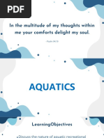 Aquatics Recreation