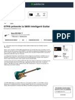 GTRS Présente La S900 Intelligent Guitar - Audiofanzine