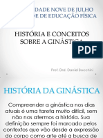 História e conceitos da ginástica