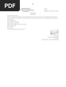 Artist & Talent Booking System (ABS - TBS) - Prasar Bharati PDF