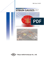 TML Strain Gauge Catalog 2017 PDF